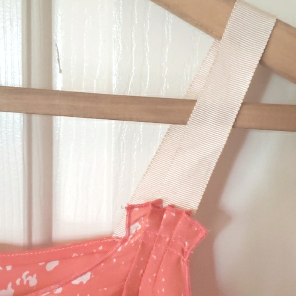 LOFT Sleeveless Boho Ribbon Strap Flowy Tank Top Size XS - Picture 4 of 8